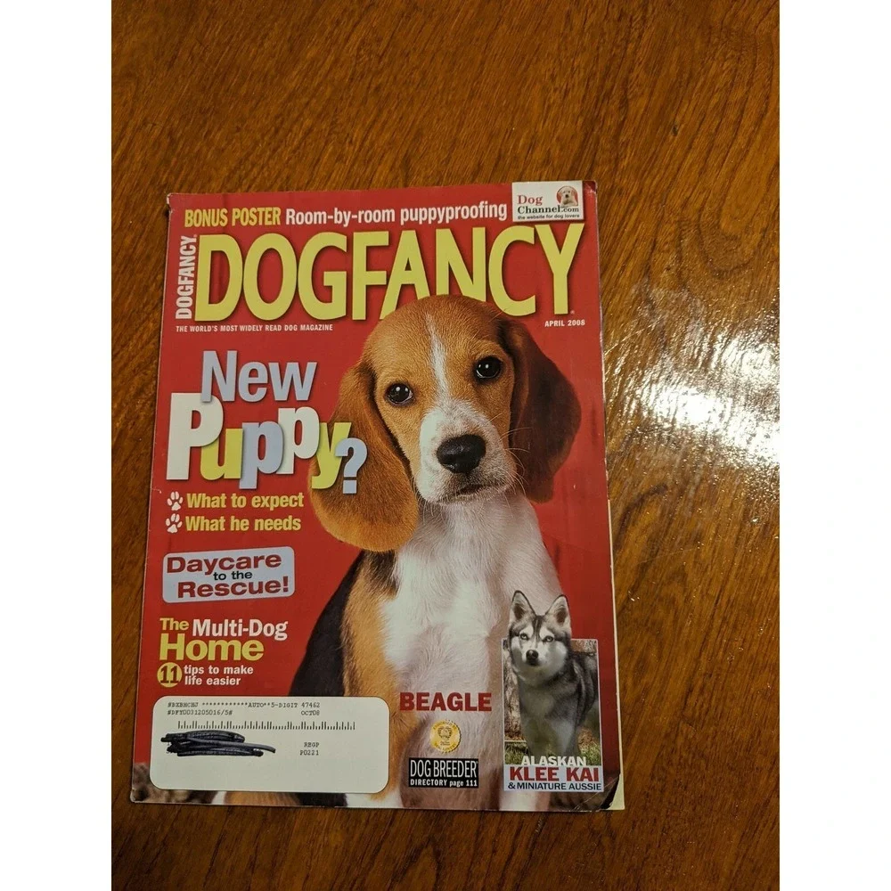 Dog Fancy Magazine Beagle April 2008